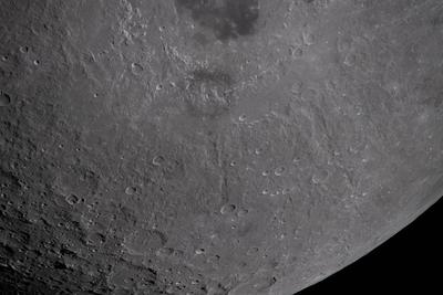 Moon closeup, mare region